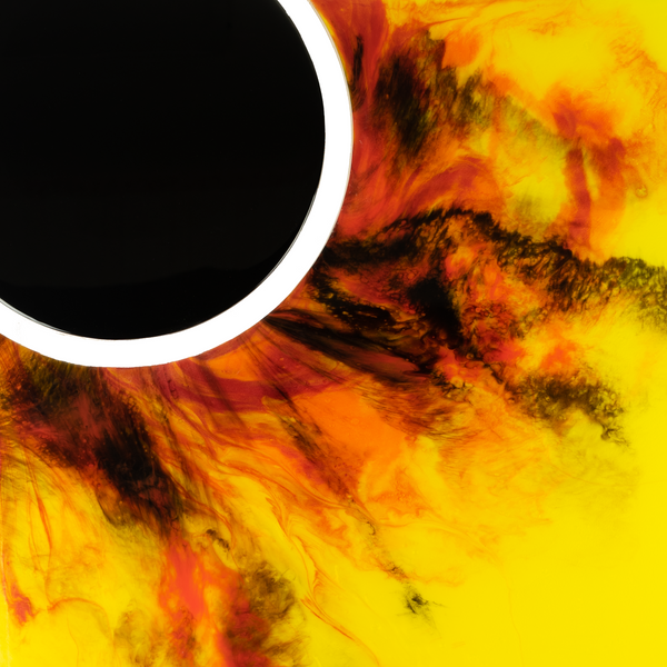 Black Sun (65x105cm), Tableau, Résine, Décoration murale